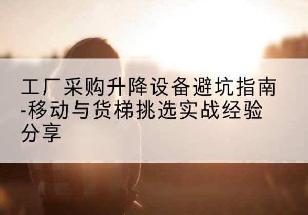 乐业移动式升降机怎么选-工厂采购升降设备避坑指南-移动与货梯挑选实战经验分享